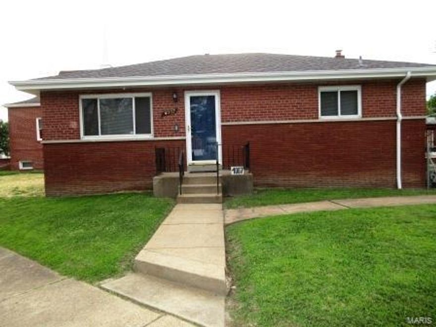 Lovely 2-bedroom all brick ranch home - family owned since 1956.  Lots of recent updates including fresh paint, new roof, and refinished hardwood floors (2016). Thermal windows throughout. AC & Furnace are less than 7 years old.  Large eat in kitchen  includes the electric stove, refrigerator & dishwasher. BBQ on the deck right outside the kitchen door.  Bathroom tile and bath is in pristine condition with deep closet. Large closets in bedrooms. Basement is dry and could be turned into more living space.  Washer & dryer included! Make your appointment today!