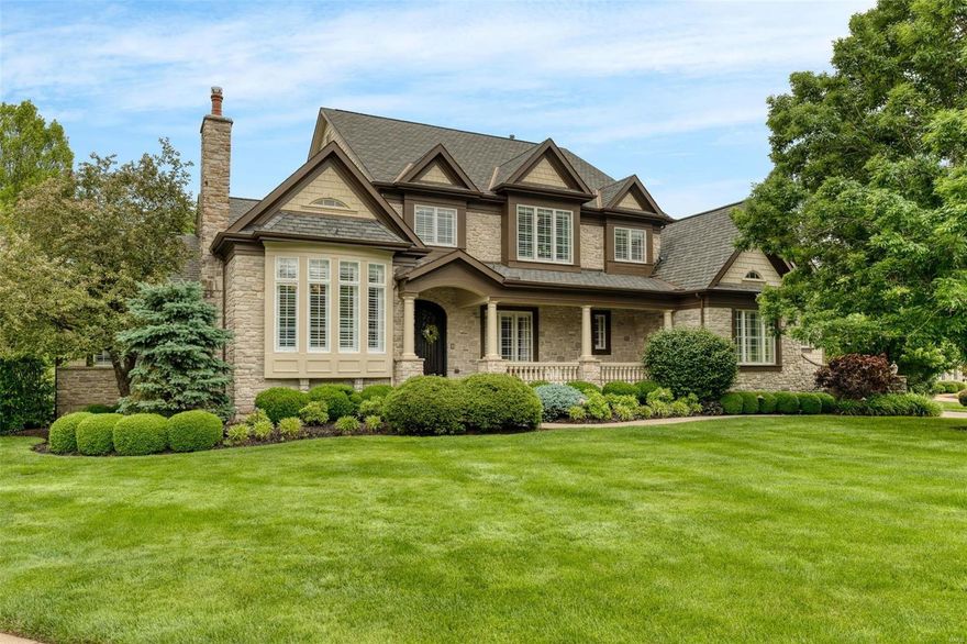 Five Bedroom, 4.5 bath home in Eagle Crest right off WildHorse Creek Road. Built by Flower Homes as display for neighborhood. Purchased in 2014 and completely renovated.  This home has everything! 1.5 story with 5 car garage!! Custom iron front door, reclaimed wood accents.  Main floor master, heated flooring in master bathroom, custom barn door. Breathtaking office, large dining and living rooms. Kitchen boasts high end stainless steel appliances, double sub zero, large island, granite counter tops, backsplash, plantation shutters throughout entire home.  Indoor outdoor living at its finest with three tiered deck set up. Ready for entertaining with stunning pool, water features, fire pit, Hot Springs hot tub, Wisconsin Limestone, Rhino Shield, 50 year roof, mature trees for true privacy.  Theater room, nike flooring, kitchen in basement, walk out at two access points.  Highlighted in St Louis Post Dispatch and Town and Style. Feature sheet in supplements. Well loved and has it ALL. Additional Rooms: Mud Room