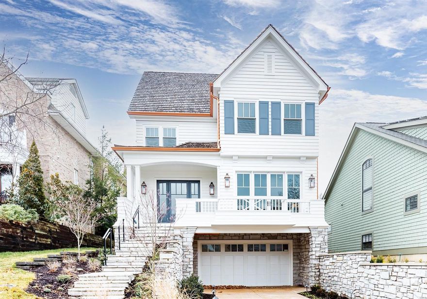 Blending perfectly within its Clayton Old Town neighborhood, this classic 4 bedroom 5 bath residence designed by Dick Busch Architect was constructed by Period Restoration and is Clayton-approved/move-in ready. The home features western cedar shake roof, hand mitered siding and high end finishes throughout.  The stunning en-suite master bedroom boasts a vaulted ceiling, spacious master bath w/ dual vanities, marble finishes,& huge walk-in closet. Modern amenities include open concept floor plan, eat-in kitchen & breakfast room, elevator accessing all levels,  3 car garage & partially finished lower level.  With approximately 4,720 square feet of living space, this fabulous home also includes 10 foot ceiling heights, Wolf & Subzero appliances,  built-in espresso maker, custom inset cabinetry, Carrara marble accents, Kohler fixtures & hardware, designer lighting & specialty wall coverings. Lower level allows for additional rec space, radiant heated floors, built-in bar & ample storage. Additional Rooms: Mud Room