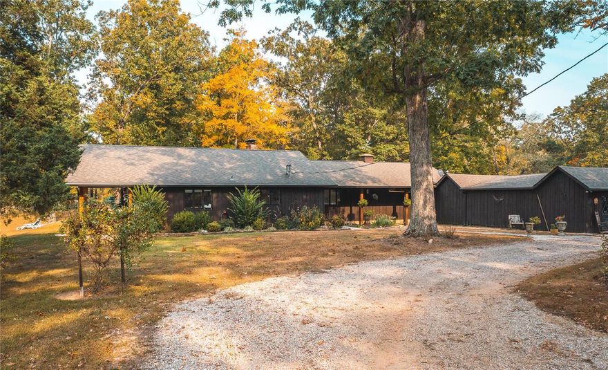 Turnkey 167 ac farm w/a home is just the beginning of the farm. The property has stunning views of the lush pastureland below. The property has been managed meticulously, rotational grazing plan & has 11 pasture paddocks w/waterers. The farm is perimeter fenced & cross fenced & in excellent condition. There's approx 60 ac of wooded property w/mature white & black oak trees as well as 107 ac of grassland. Can be cut for hay 3 times a year for extra income. The home is 2990 sq. ft, 3 bds/2 bas making it perfect for some guests or family whether it's a full-time residence or weekend getaway. The home has a cabin feel on the outside high end custom home on the inside. In addition, there's an open floor concept w/quartz counter tops, large walk-in shower, & soaking tub. There's also a whole house generator, tennis court, & a large patio & 3 springs, hay barn, horse stalls and 2 ponds. The property is found right off of Hwy F & only 30 mins or less from Poplar Bluff, MO.