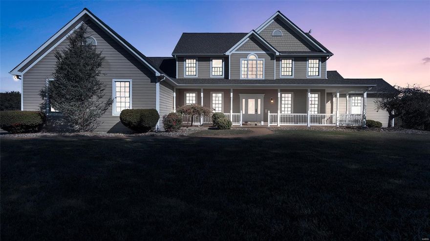 Whether you're seeking an equestrian property, privacy, or a spacious garage for work, this custom-built 1.5-story home on over 16 acres in the coveted Clover Bottom area has it all! Meticulously maintained, the home offers 4 large bedrooms, each with walk-in closets, and a stunning floor-to-ceiling fireplace. The main flr master features a cozy sitting room with deck access, plus a fully updated en suite with a walk-in tiled shower, double vanities, and a custom closet system. Upstairs, you'll find 3 more bedrooms, a Jack and Jill bath, an additional full bath, and a spacious loft. Additonal features include: large kitchen, oversized side entry  garage, and harwood floors. The walkout basement boasts 9-foot ceilings, tons of natural light, and rough-ins for a full bath. Outdoors, enjoy a great deck, large yard, white vinyl pasture fencing, 60x68 outbuilding with an overhang, and UTV trails in the woods. See the special features page for more details! Additional Rooms: Mud Room, Sun Room