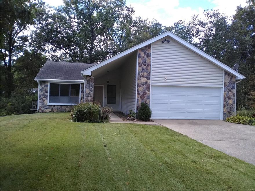 LIVE THE LAKE LIFE! Situated between Lake Saint Louis & Lake Sainte Louise, this home is perfectly located within the Lake Saint Louis Community Association & walking distance to CA amenities - Clubhouse, Swimming Pool & Beach, Golf Course, Tennis Courts as well as lake rights for boating & water activities. Spacious open floor plan on main level provides a living room & separate dining room. Eat-in kitchen has center island with plenty of storage, custom cabinetry, pull out shelving, corner cabinets & pantry. Large master bedroom with walk-in closet, Jack & Jill style bathroom has double sinks, separate vanity & skylight & a 2nd bedroom complete main level. The walk out lower level features a huge family room with fireplace & small bar, 2 bedrooms & 1 bath. Large unfinished utility/laundry room has potential for expanding living space. Tri-level deck runs span of house & leads to wooded backyard. Refrigerator/washer/dryer/freezer are negotiable. Listing broker is related to seller.