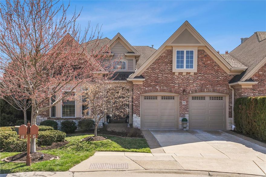 Luxury living is so easy in this beautiful, newer construction villa in a gated community! Flooded with natural light, large windows with transoms, spacious rooms, tall ceilings & wood floors throughout!  The main level features oversized LR, private DR, Luxury kitchen with granite countertops w GE Profile appliances and Sub Zero fridge.  A Primary BR with oversized master bath, separate sitting area, glassed in sun porch, half bath and laundry room complete the main floor.  The upstairs has 2 en suite Bedrooms with walk in closets and full baths.  A Bonus room is currently set up as a home office, but could also be an extra family or play room. The walk out Lower Level features a Rec Room large enough to host any family gathering!  A full sized bar, living space and a separate media room with high ceilings and a walkout to a patio and landscaped & fenced back yard.  A large Bedroom and full bath in the LL are perfect for an aging parent or teen. 2 car attached garage.Great location! Location: End Unit