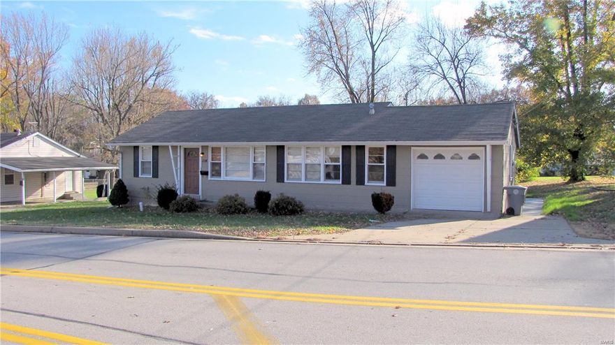 Home has 3 bedroom and full bath, fresh neutral paint, wood flooring (no carpet) except the kitchen and bath both have vinyl flooring. The main floor laundry is located in the attached garage, no basement. The one car over-sized garage is attached.
Newer 12x24 patio and sidewalk to front of garage. Level back yard, easy access to all schools, shopping and more. Home is no smoking and no pet property. Home is move in ready.