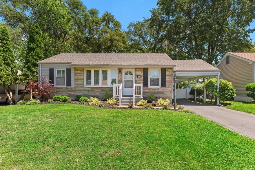 This cute cozy home is located in a quiet neighborhood that is close to everything! Don't miss your opportunity to own this turn key home with: hardwood floors throughout that have been refinished, freshly painted, new ceiling fans and light fixtures, plantation shutters in master bedroom, finished lower level with sleeping room, newly installed leaf filter gutter guards, and a professionally landscaped yard. All that is left to do is relax on the covered patio and enjoy the spacious manicured backyard enclosed by 4ft vinyl fencing.