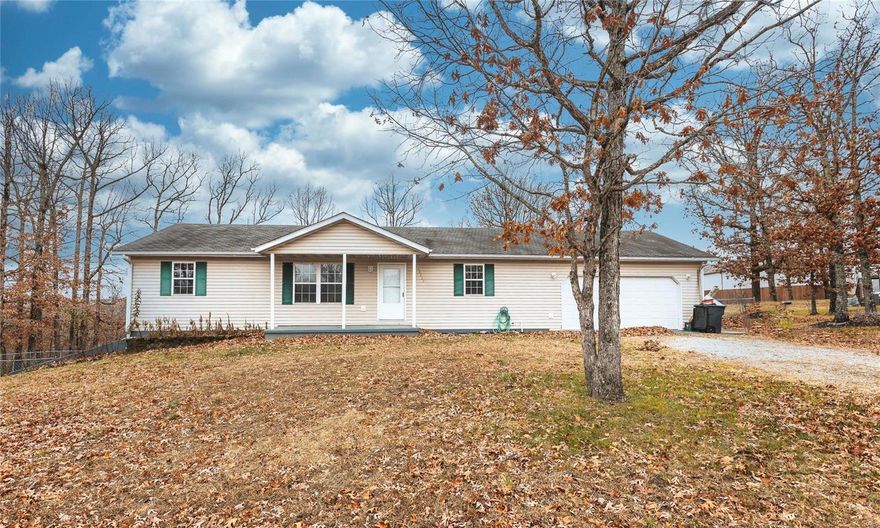 Minutes from FT Leonard Wood, located in Waynesville school district sits this 5 bedroom 3 bath ranch style home with a 2 car garage & a fully finished basement that features ceramic tile flooring and 2 of the bedrooms with 1 full bath. 3 main bedrooms & 2 full bathrooms located upstairs, which features a semi open floor plan, vaulted ceilings, vinyl plank flooring, with new carpet in the bedrooms and staircase. The kitchen offers stainless steel appliances, laminate counter tops, and a window overlooking the fenced in back yard. You'll love relaxing on your covered front porch or having friends and family time on your spacious back deck. This home won't last long, so schedule your showing today!