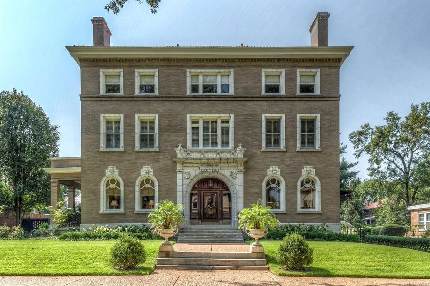 Tom was lured to America by this home and city but has returned to Downton Abbey and now you can have your own golden era setting and life! Architects, Beinke-Clymer's masterpiece. Unparalleled structural and design excellence coupled with a penultimate zen energy make this Manse the City's finest. Old World Craftsmen created a residence with opulent woods, marbles, iron and masonry. Unsurpassed attention to detail in floor plan, bath placement, kitchen access and third floor ballroom/event space. Owners lavished the home with love and authentic renovations. Any true Epicurean realizes the home would cost several million to build today. A pool fit for an Olympian swimmer fits perfectly within the large lot with lush landscaping. A mecca for entertaining. The cocktail porch offers sunrise and garden views. City's preferred private street offers a Police sub-station in guard house. Home offers street's top locale at center of south side. Price reduction reflects kitchen allowance. Hurry!