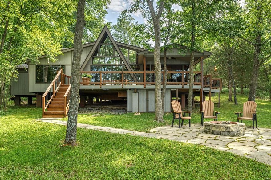 COMING SOON! STUNNING LAKE ASPEN chalet will leave you wanting nothing more for your very exclusive vacation home at Innsbrook! Level grassy lot & over 125' of shoreline provide the perfect setting for long days of lake living & quiet evenings around the custom fire pit. Located near Fireworks Point, the chalet has been meticulously designed with all of the upgrades & quality you would want to make your getaway as luxurious and easy as possible. Bells and whistles abound, starting with a gorgeous chef's kitchen with granite countertops, newer stainless appliances, farmhouse sink, wine cooler & bar; home office; wood floors & ceilings; wrap-around deck & covered porch, carport, newer HVAC, beautiful main floor primary suite with custom walk-in closet. The private setting of this chalet is perfect for the buyer who wants seclusion & solitude; the lake location, level lot & quality craftsmanship makes this a coveted property on this very popular lake.