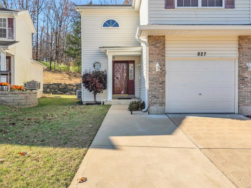 Open House Cancelled. This 2 bed 3 bath 2-story townhouse is located in Fenton and backs to a wooded area! Pass the garage and covered front porch, a spacious open floor plan welcomes you in. The natural light from the vaulted ceiling sky light floods the living room enhanced with a fireplace. Hardwood floors connect the living room to the eat-in kitchen offering tons of cabinet space and access to the backyard. Pass the powder room before heading upstairs to find the spacious master suit with a walk-in closet, an additional bedroom, and a full hall bath. The lower level has a large rec space, washer and dryer hook up, and additional storage space. The backyard has a patio complete with a pergola, and backs to a wooded area. Welcome home!