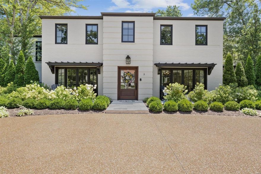 Introducing a magnificent luxury listing in sought-after Ladue. This exquisite home boasts an impressive Tuscany flair, offering unparalleled blend of elegance, comfort, and style. Every corner has been meticulously designed to showcase the finest craftsmanship and attention to detail,  The gourmet kitchen is a chef's dream, outfitted with top-of-the-line appliances, custom cabinetry, and elegant countertops. Kitchen is equipped to handle any culinary endeavor. open layout for seamless flow into the adjacent dining and living areas for an ideal space for entertaining guests. The back family room offers cozy fireplace and wet bar. two multi track sliding glass doors open up to outdoor oasis with patio and fenced in landscaped back yard with electronic gate. Owners suite with luxury bath and huge walk in closet and 3 additional bedrooms, main floor laundry, newer Loewen windows and doors/HVAC/Water heater/boiler/driveway. and radiant flooring heating throughout.  photos will be  7/5