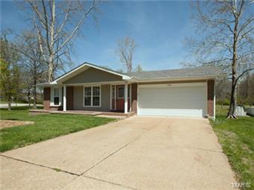 3 bed 2 bath ranch home with partially finished walkout basement.  Additional sleeping area in the basement.  Eat-in kitchen complete with stainless appliances and cherry cabinets.  Wood burning fireplace located in the family room.  Large deck overlooks level backyard and above ground pool. Attached 2 car garage and newer roof. This home is comfortable and move-in ready.  Located on a corner lot!