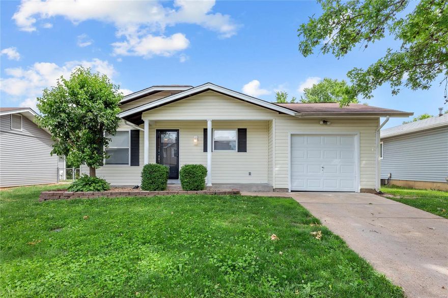 This 3 BED, 1 1/2 BATH RANCH style home has been beautifully UPDATED! The Stunning Kitchen features BRAND NEW WHITE SHAKER CABINETRY with lots of room for storage, GRANITE COUNTER TOPS, all NEW STAINLESS STEEL APPLIANCES, NEW FIXTURES and LIGHTING! The Main bath has NEW VANITY, UPDATED Lighting, and TUB W/ ONYX SURROUND. The Main Floor also includes 2 guest bedrooms, in addition to the MASTER BEDROOM with it's own PRIVATE HALF BATH! Other features of this home include ONE CAR GARAGE with OPENER, SPACIOUS BACK YARD with DECK for entertaining, FULL unfinished BASEMENT with SUMP PUMP, NEWER VINYL WINDOWS and LAMINATE FLOORING, FRESH PAINT, etc. Making this home MOVE IN READY! Schedule your showing today!