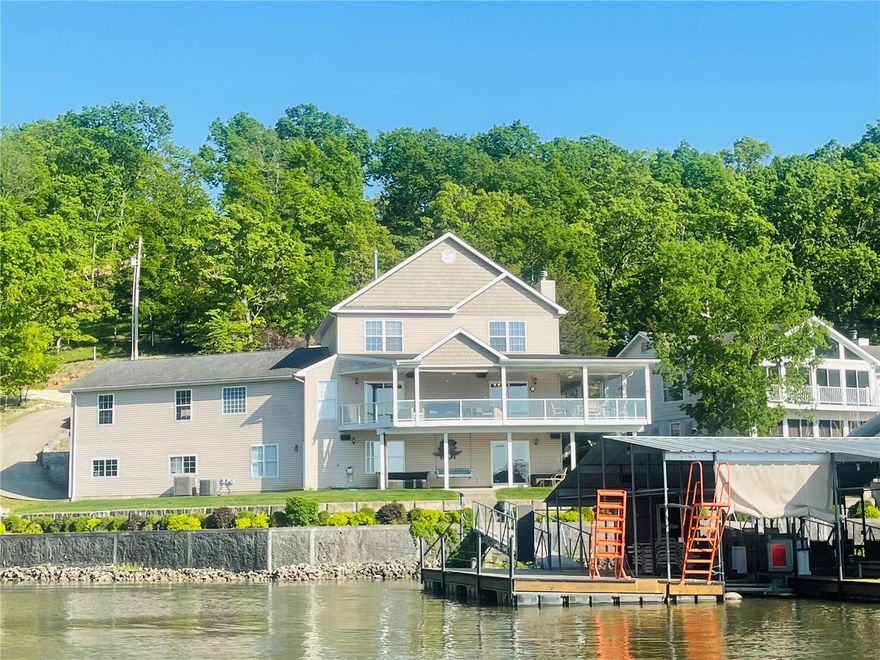 Beautiful Lake Front Home!  Osage Beach Location!  Turn-key property with dock and most furnishings included.