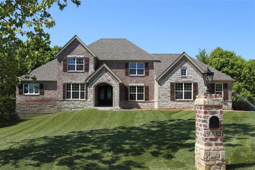 Entered for comparable purpose. Custom 1.5 story by Clement Construction Company at Avondale Hills. Private setting on 3 acres yet just 5 minutes to Hwy 40 at Winghaven. Exceptional quality & high-end finishes throughout. Full brick & stone front, copper flashings, custom iron entry doors. Custom stained Judge's Paneling in the study. 2 story great room with floor to ceiling stone fireplace. Cased windows & extensive crown moldings. Handcrafted wood staircase. Gourmet kitchen features Thermador applcs, gas & electric ovens, quality cabinetry with soft close drawers, under cabinet lighting & granite countertops. Luxury master bath with custom tile & granite finishes, freestanding tub & expanded shower. Huge master closet with custom organizers. Great location just minutes from parks, shopping & Wine Country. Inventory home of same model now under construction at Avondale Meadows. Call for details. Additional Rooms: Mud Room