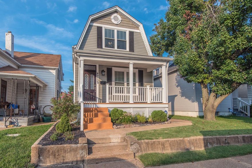 Check out this super adorable 3 bedroom, 2 bath home nestled in the heart of South City! As soon as you walk in you will notice the gorgeous hardwood floors and spacious living room w/ original wood work and stained glass!  Fall in love with the beautiful Kitchen which includes granite counter tops, custom backsplash, stainless steel appliances, 42" glazed cabinetry w/ crown molding, and a built in wine rack on the island! Upstairs offers 2 good sized bedrooms and a bathroom with custom vanity counter tops. The backyard patio is perfect for entertaining family and friends. Home was completely rehabbed 5 years ago. Other features include: crown molding, off street parking, fenced in yard, nest thermostat, newer windows, newer roof, newer HVAC, newer electrical and amazing light fixtures throughout. Please note: Sellers converted the main floor bedroom into a laundry room however, it could be easily converted back if need be. Washer & dryer could be negotiated in the sale.