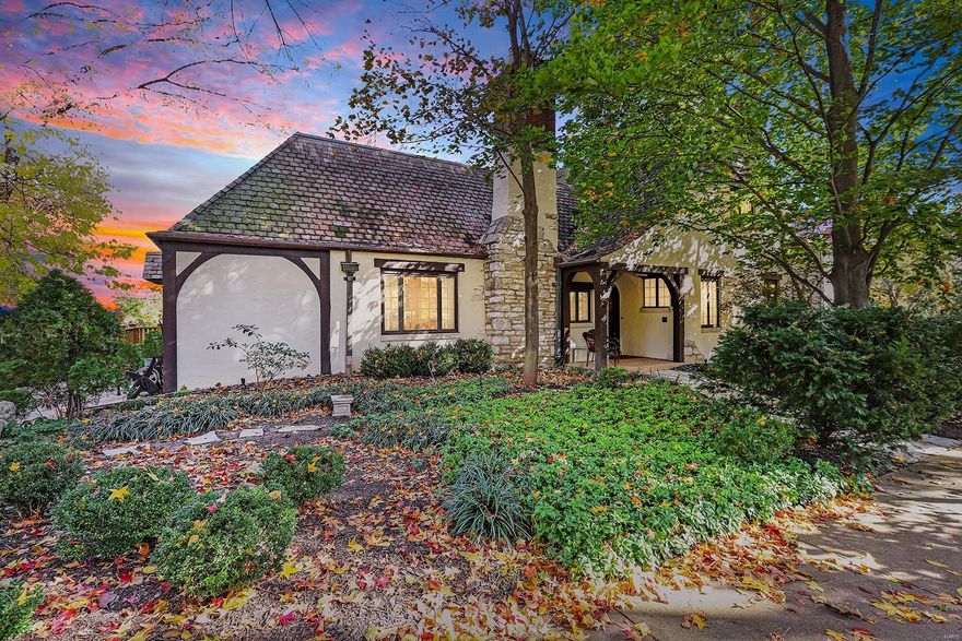 Charming 1.5-Story English Style home, surrounded by gorgeous landscape nestled on a .28-acre lot in the desirable Country Club Place (Polo) neighborhood – Top Rated Clayton Schools!  Walk through the handcrafted front door & step inside the Foyer to find an incredible Living Room, Study / Den, formal Dining Room, lovely Powder Room, beautiful Kitchen & stunning light-filled Great Room. Spacious & rare Main Floor Master Retreat & luxury Bth! UL has 2 additional generously sized Bds & full Bth. W/O LL showcases several entertaining areas, including a legal 4th Bd currently used as the Family Room & a 3rd full Bth! Highlights: all exterior stucco repaired / repainted, sculptured plaster interior, zoned HVAC, central vac, copper gutters/downspouts /gutter guards (‘16), hardwood floors & period molding, recessed lighting, irrigation system, exterior lighting, Storage Room & 2-car detached garage. Relax on the wrap-around deck or aggregate / flagstone patios & admire your own private oasis!