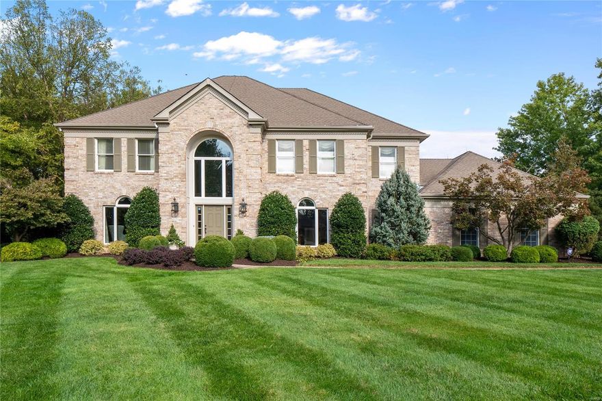 Remarkable 2 story home w/ a private backyard oasis! Enter the 2 story foyer to find the formal dining rm & a study with a built-in workstation. The spacious great room offers built-in bookcases, a bay window, walk-behind wet bar, a wood-burning fireplace & double French doors to the deck. The stunning kitchen boasts custom 42" cabinets, a center island, butler's pantry, walk-in pantry, top-of-the-line appliances to include double ovens & a gas cooktop. An adjoining breakfast rm w/ access to the deck. The master suite features double doors & a completely remodeled lux bath w/ double sinks, Pebblestone walk-in shower, Bain Ultra tub & walk-in closet. 3 addt bedrms & 2 full baths also on the UL. The finished LL has a large family rm w/ a theater system, hobby rm, exercise rm, sauna, bar/wine rm & full bath. The spectacular backyard features extensive landscaping, inground pool & hot tub, patios/decks. Addtl features include ML laundry, 3 car garage, sprinkler system & much more!