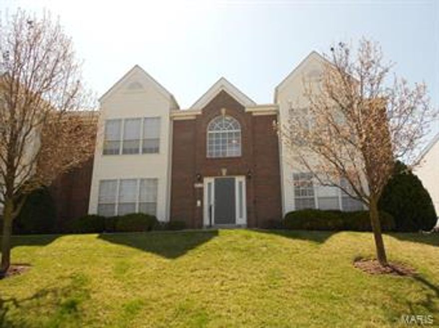 Price just reduced! Great value in Parkway South Schools! Spacious, main floor unit has an open floor plan, 2 bedrooms, 2 full baths and convenient main floor laundry. Safe and secure parking in the garage. No more bringing groceries inside in the rain. Kitchen with breakfast bar is open to the Dining/Living Room with large windows for great natural light. Refrigerator, electric range, dishwasher and built in microwave are included. The master suite has a nice size walk- in closet and private master bath. Living room and both bedrooms have ceiling fans. Plenty of room to store your stuff in the large, private storage room in the lower level. Wonderful complex has a community pool that you can enjoy instead of doing lawn work this summer. Condo Fee includes water, trash and sewer. Conveniently located with easy access to Hwy 44 and Hwy 141. Some Accessible Features Location: Ground Level