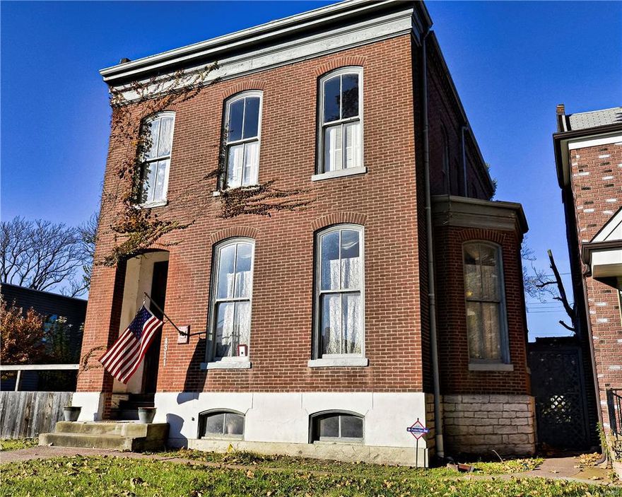 PRICE REDUCED!! A ONCE IN A LIFETIME OPPORTUNITY!!!  4311 McRee is a show stopper, a historic beauty, and according to records, this house was built before 1875.  The original marble fireplaces are completely intact, the pocket doors all work, and the flooring is also original.  Updated electric, plumbing, support, brickwork, and heating/cooling were installed in the complete renovation by Byron Roth ( Respected  STL Contractor) in the late 1980's.  The location is absolutely unbeatable!  All within less than a block walking distance of DITALIA Fine Italian Imports, La Patisserie Chouquette, Union Loafers Coffee, Nixta, OLIO, and ELAIA.  The historic charm, combined with a 5-10 minute walk to, Missouri Botanical Garden, Tower Grove Park make this the perfect home for convenience.  This house was built when Mrs. Mary McRee was the owner of the large tract of land that is now part of Shaw, Botanical Heights, and Tiffany neighborhoods.  House is to be sold "AS IS".