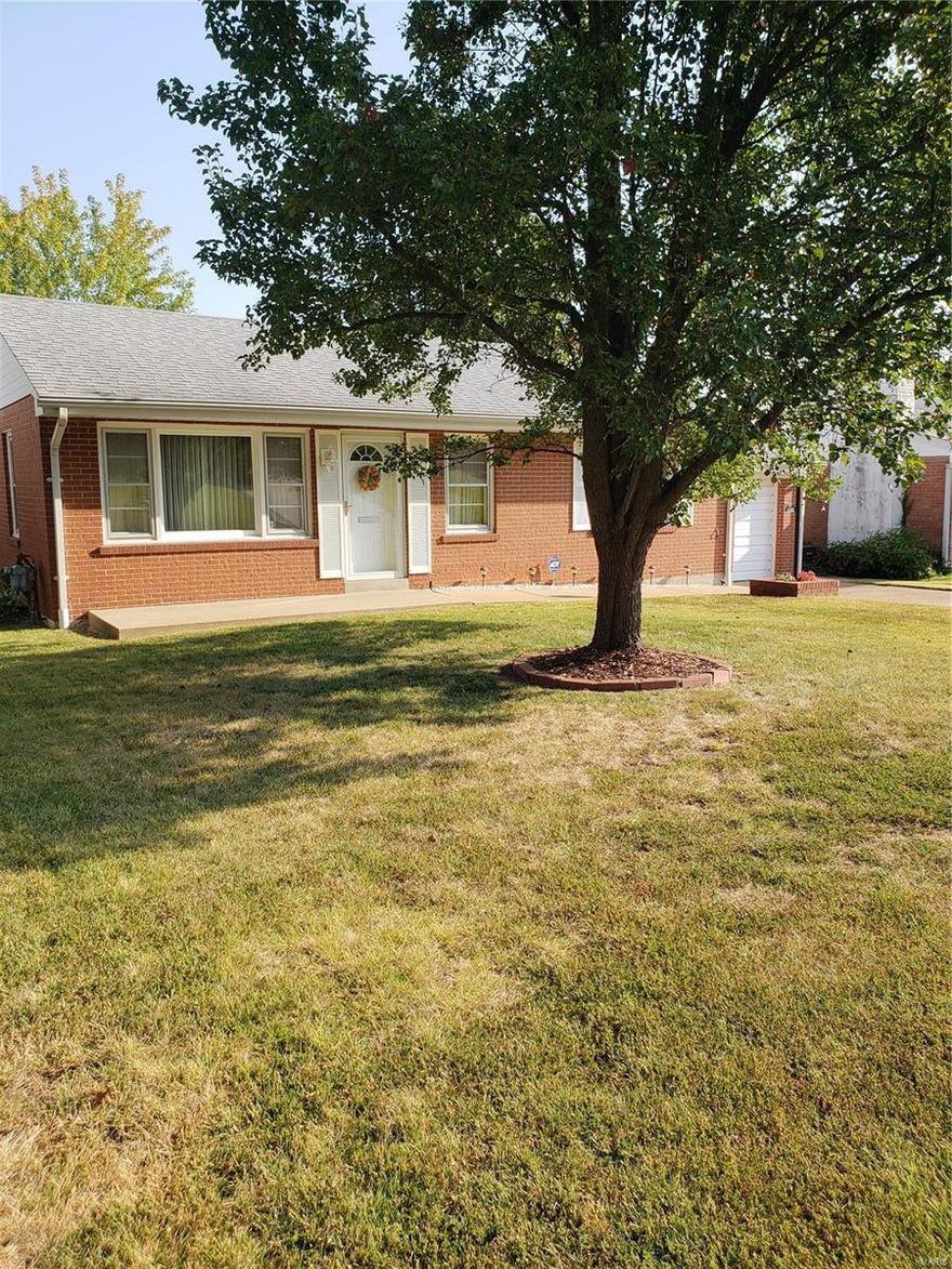 Welcome to this well maintained brick 3 bedroom, 2 bath home with great curb appeal. This unique floor plan has an extended breakfast room and an added bedroom. It also offers a recreational area with bar, stools and a newer vinyl wood plank look grey flooring throughout the lower level. A full bath and an office area plus a laundry room with a washer, dryer, fridge to stay as is in the lower level. For a relaxing time, lounging in the sunroom addition overlooking the backyard is a definite plus. The large kitchen breakfast room is great for family gatherings. Upgrades include an HVAC 2013, roof 2011, gutter covers, some glass blocked windows and much more. If you prefer wood floors take a peak under the carpet on the main level. This is a home you can move in and make your own! Additional Rooms: Sun Room