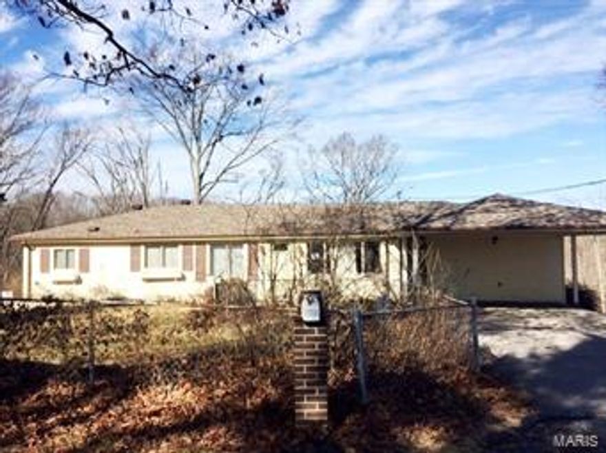 Spacious ranch home situated on nice lot! Home boasts great curb appeal, covered parking, large kitchen, and family room! Basement is partially finished and has lots of storage space! Don't wait! Schedule a showing today! This property is being sold in current condition. No repairs, warranties, disclosures or inspections provided by the seller. A special addendum will be made a part of the final contract.