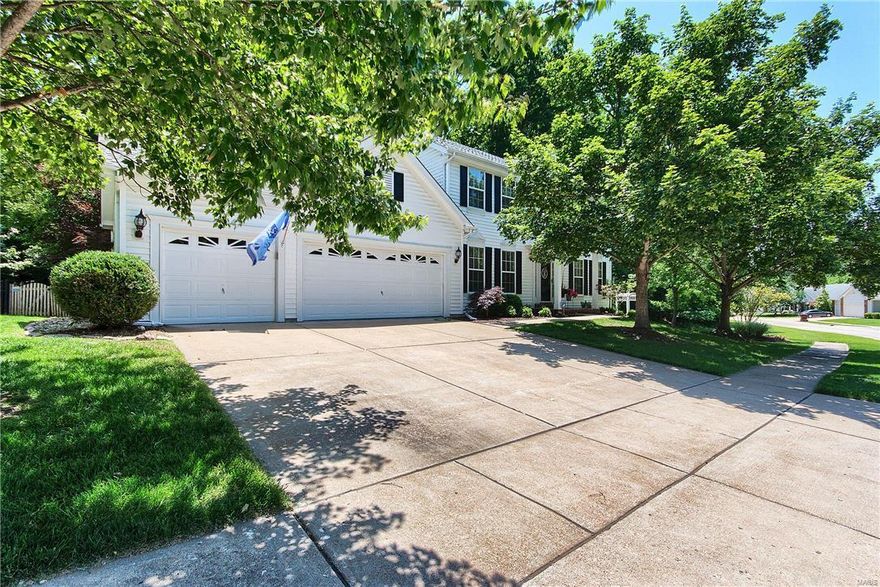 Tucked away in the Westbrooke Woods subdivision, this stunning Four Bed, Two and a Half Baths, 2 story is ready for the new owners. This incredible home comes w/ an open floor plan, 3 car garage, private backyard and a ton of updates! Walk into a two story foyer w/ gleaming hardwood floors and a T Staircase! Warm and cozy living room features huge bay window, gas Fireplace w/a custom mantel & crown molding throughout the main floor. Updated kitchen boasts white cabinets, center island w/ breakfast bar, and gas cooktop, granite countertops, custom backsplash and all SS appliacnces w/ built-in microwave & conventional oven. 
Top floor features spacious master suite with walk-in closet, garden tub, separate shower, dual sink vanity and tile flooring. Finished off w/ 3 additional bedrooms and an updated bath. Private Backyard is perfect for gatherings and entertainment with an oversized patio and charming pergola! Main floor laundry and finished basement make this home a perfect find!