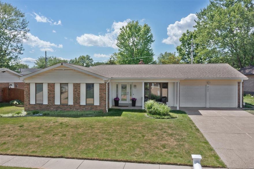 Unbelievable 3 bed,3 and 1/2 bath ranch in Oakville. Let's start in the backyard, because it is AHmazing! Step into your own private oasis with this inground pool w/ covered patio, sound system, built-in granite bar, and lounging areas. It has easy access to an extra large powder room for all the pool goers. Now let's step into the house that has had every inch updated and lovingly maintained. Pella windows and crown molding span the house. The kitchen has stainless appliances, granite counters, can lights, exposed brick and beautiful bfast bar. The vaulted family room is extra large with a beautiful brick fireplace and opens onto the pool. There are two options for a home office and three nicely sized bedrooms. Even the primary opens onto the gorgeous pool. The basement is another entertaining dream for the winter months with a wet bar, dishwasher, micro and fridge, and room for several TVs and cinema seating. Even a full bath! Take a look at the list of improvements,too many to list!