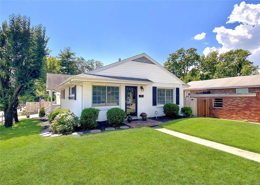 This place is perfect!! The owners have lovingly updated this home during their ownership but now it's time for it to be yours. Refinished hardwood floors run throughout the main level w/ ceramic tile in the dining room and bathroom. The kitchen and main floor bathroom were both updated shortly after they purchased the home but you'd think it was just done because they still look stunning and new! The finished basement has newer carpet and a recently re-freshed spa like bathroom featuring a HUGE shower w/ dual shower heads. The OVERSIZED (27'x22') ATTACHED 2+ car garage is an amazing bonus to this fantastic home! Out back is a large deck that leads to a stone path that winds through the yard to a paver patio situated beneath large trees. The back yard is fully fenced and is full of lovely flower beds. This fantastic Glendale home sits on a double lot, is across the street from Monaco Park, and is walking distance to TWO golf courses - Don't miss it!