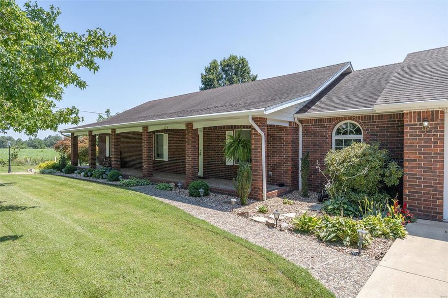 Presenting a truly enchanting all-brick home, adorned with meticulous landscaping that exudes beauty from every angle. Situated on a sprawling over-acre lot, this property offers an abundance of space. Step inside to discover a captivating interior. The formal entry sets the tone for the home, leading you to a spacious and inviting living area with cathedral ceilings, where you'll find a cozy fireplace. The three bedrooms in this home are designed to provide both privacy and comfort. Each bedroom boasts its own walk-in closet, ensuring ample storage for your belongings. The mixture of carpet and wood floors throughout the home adds warmth and style, while the timeless waynes coating enhances the classic charm. Additionally, the covered brick front porch, adorned with columns, creates a welcoming ambiance and serves as the perfect spot to relax and enjoy the surrounding beauty. Don't miss the opportunity to make this beautiful residence yours!! Additional Rooms: Sun Room