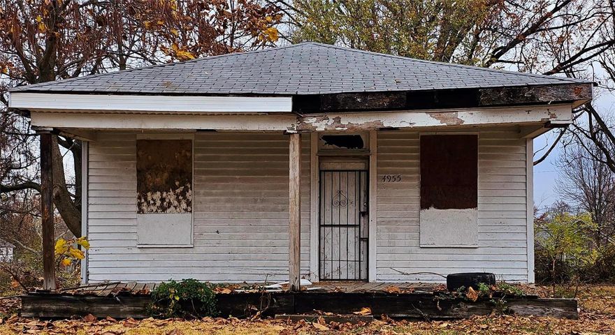 Attention Investors!!! 2 bed 1 bath Investment Property - Full Rehab - Sold AS IS