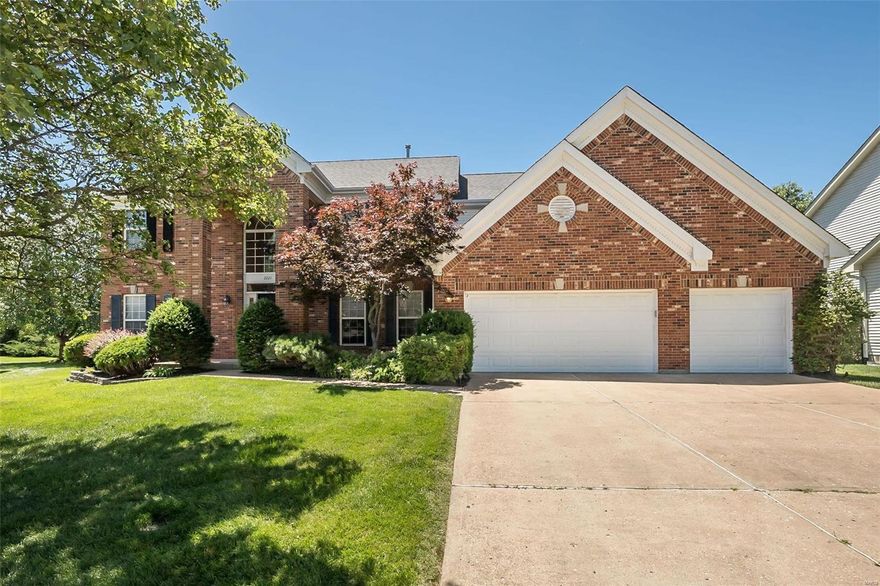 This is going to be a HOT ONE! VERY Sought after Location for this stunning home! Welcome to over 4,000 square feet of marvelous living space with four bedrooms, that features Jack & Jill bath and separate en suite. The gracious two-story entry features marble floors and opens to the elegant dining room and plenty space to entertain. Spacious family room features large bay window, wood floors throughout the main. Impressive kitchen features center island w/breakfast bar, granite countertops, custom tile back splash, tons of cabinetry, huge walk-in pantry, Butler’s pantry & wood floor. 2-story breakfast room with wall of windows, access to backyard patio and planning desk. Back staircase provides access to the second floor for convenience. Master Suite features vaulted ceiling and luxury bath with corner tub, dual vanities, separate shower and huge walk-in closet. Fenced level yard, 3 car garage and end of cul-de-sac. It's all right here in this fabulous Chesterfield location!