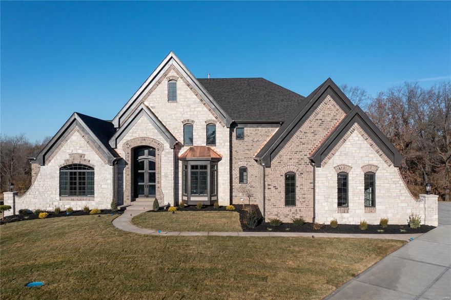 Wildwood, Rockwood Schools! Luxury new construction in Lafayette Crossing! 1.5 story model offers approx 4,500 sqft of finished living space at main & upper level, approx 1,800 sqft additional finish at LL featuring wet bar, media room, rec room & fitness room. Rich stone/brick elevations to choose from. Upgraded features include: 4 car garage, 10' foundation pour, 10' first floor ceilings, exquisite finishes, exceptional craftsmanship & custom millwork throughout. Features 5 beds, 7 baths (5 full, 3 half). Gourmet kitchen w/ center island, top-of-the-line SS appliances & custom cabs. 2 story hearth room has see-thru gas fireplace & built-in bookcases. Master suite: coiffured ceiling, bay window & luxury bath. Lot is perfect for a pool! Other features: highly sought-out area that's walking distance to multiple schools, shopping, restaurants & MORE! Photos shown are meant to reflect the builder's quality & are not necessarily of the home to be built *Duplicate Listing of MLS # 20023738*