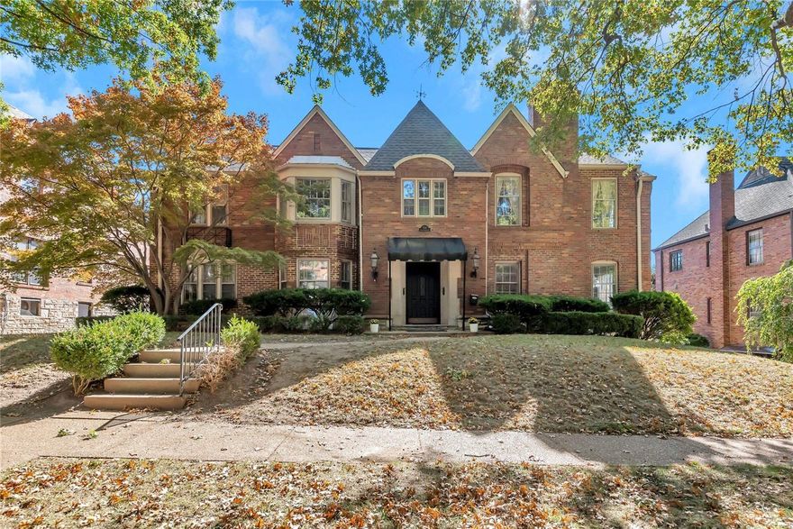 Rare 3-family Investment Opportunity in the heart of the Moorlands in Clayton, walkable to all Wydown has to offer and access to A+ Clayton Schools! Stunning well maintained 3 unit brick building. Unit #1 has been fully renovated with 3 bedrooms + 2 full baths and 1740 sf. The main level unit includes a newer kitchen and updated baths with washer/dryer in unit. Unit #2 features 2 large bedrooms including a updated master suite, 2 full baths, large den, updated kitchen, washer/dryer in unit and 1908 sf.  A private entrance from the back of the building welcomes you to unit #3, a 1072 sf LL unit w/2 bedrooms + 2 renovated bathrooms, a sunlit den/office and washer/dryer in unit (The LL kitchen is in place with cabinets, appliances & countertops, but needs minor additonal cosmetic work). Additional features: tandem garage fitting up to 4 cars, newer roof, newer maintained tuckpointing, newer HVAC, newer water heaters. Don't miss this Incredible Clayton Investment opportunity!