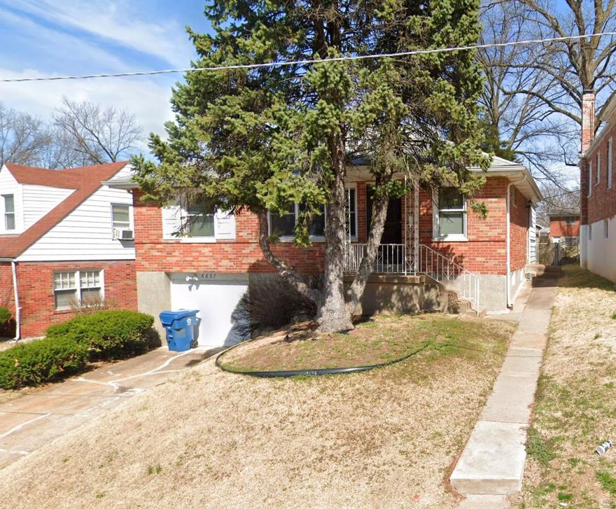 Looking for a rental property for you cash flow portfolio? 6637 Donald is a 2 bed, 1 bath tenant occupied home that rents for $1150 / month with a lease in place until 11/30/2025. This home can be shown only with a written / acceptable offer. Home was renovated prior to move in so should be turnkey ready for the next owner. Current rent is $1150/month (100% HUD), $42.50 for MSD and $32.32 for trash paid by the tenant monthly PM and is on contract until 11/30/2025.