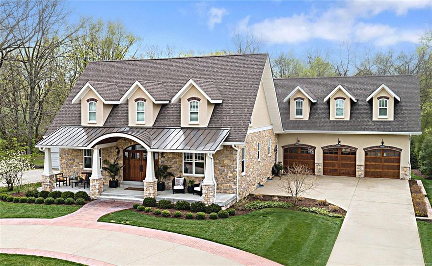 Exceptional design and craftsmanship with high quality finishes are the hallmarks of this five- year- old 1. 5 story home. Very open floor plan with Solid walnut wood floors, a dream kitchen with the best of everything and massive center island open to the family room with amazing 2 story Stone fireplace. Multiple French doors open to outdoor kitchen and gathering room overlooking the patios, Pebble Tec saltwater pool and private grounds. Within walking distance to Farmer’ s Market, shops, restaurants, Library, schools and Kirkwood Park, Community & Aquatic Centers. Additional Rooms: Mud Room