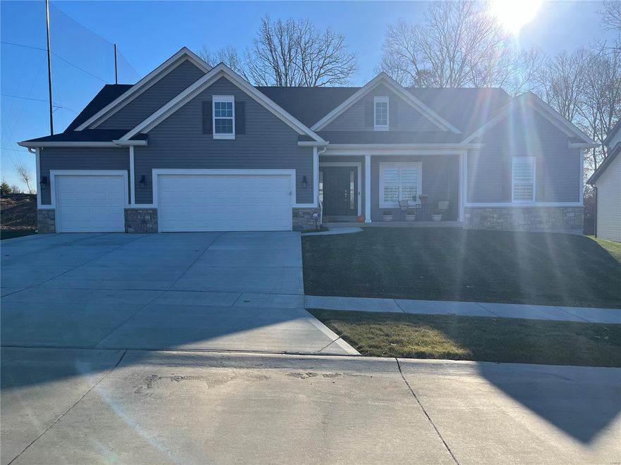 **FOR COMP PURPOSES ONLY** The LaSalle is one of our most popular ranch plans. with over 2800 feet of space, this is perfect for a family of many sizes. Master bedroom on one side of the home, with the other two bedrooms on the other. An open floor plan between the Great Room, Breakfast Room, and Kitchen is perfect for a great flow in the home.