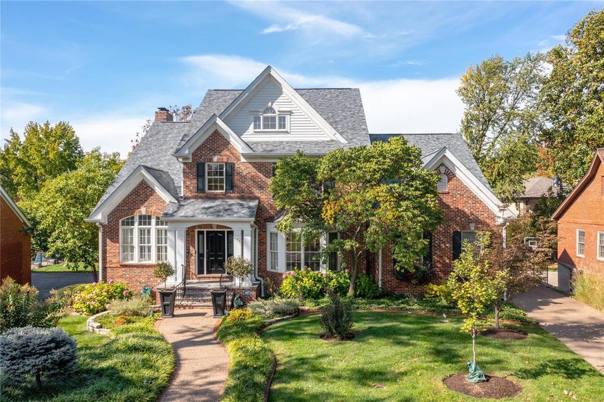 Step into a home seamlessly blending modern luxury with a touch of timeless elegance. Custom millwork throughout adds sophistication, while stained glass on the stair landing pays homage to classic charm. The centerpiece is the chef's kitchen, a haven for culinary enthusiasts with high-end appliances and an adjacent butler's pantry for easy entertaining. Beautifully appointed main level primary suite. Ascend the stairs to find an expansive family room, a perfect retreat. Expansive windows frame scenic views of the deck and landscaped yard, creating a serene oasis. This residence harmoniously marries past and present, with every detail, telling a story of craftsmanship and enduring allure. It's not just a house; it's a home that blends elegance with modern living, inviting you to be part of its timeless narrative. Finished lower level with rec room, bedroom, bath w/ steam shower and gym. Stroll to nearby shops and restaurants. Roof 2023 House Generator 2020 Thermador appliances 2022