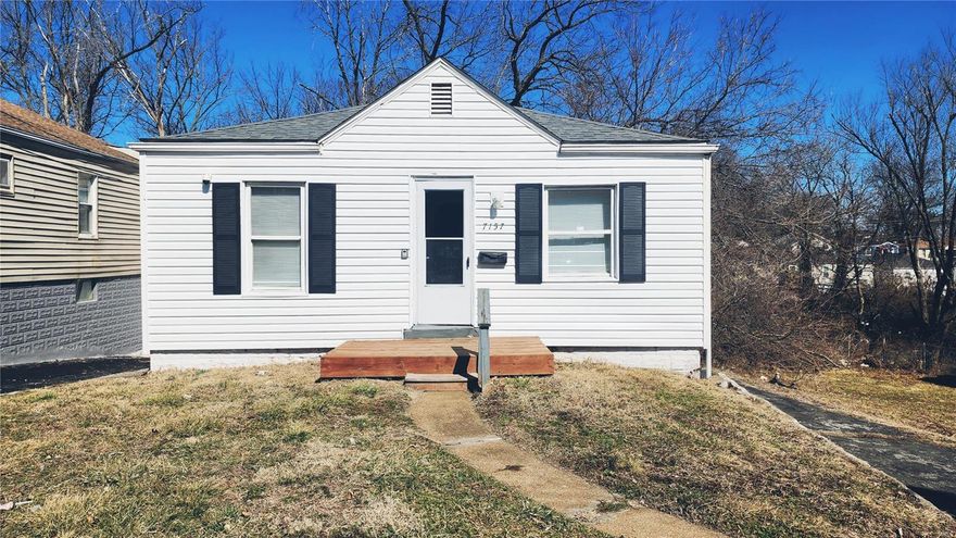Charming & Updated on Garesche! This beautifully renovated 2-bedroom, 1-bath home sits on a spacious lot—perfect for entertaining, gardening, or future expansion!