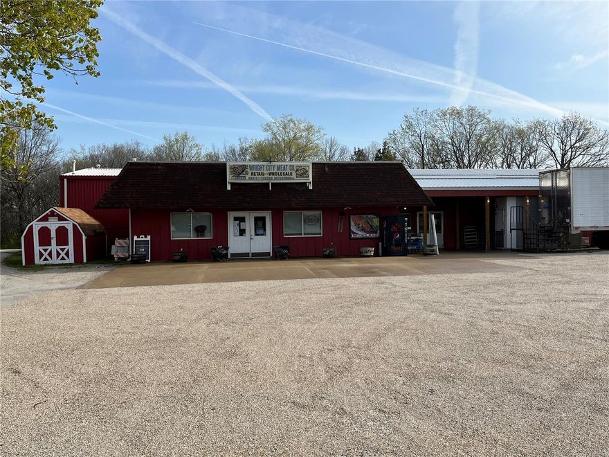 Here's the chance to own a Warren & surrounding counties household name. Wright City Meats has been in operation since the 1960s delivering quality product and satisfaction from the beginning. The Krueger Family has owned and operated since 1990 and has decided its time to retire. Over the last 2 years the business has grossed over $800,000. The business sits outside of the city limits on the North Service Rd between the Wright City & Foristell exits. Over the past 2 years, they've invested approx. $300,000 in equipment and upgrades to the facility. Easy access w/Interstate 70 visibility. This will be a turn key sale with land, improvements, and equipment. With the demand for this industry being the highest ever, why wait to invest in a generational business. Location: High Traffic, Hwy/Interstate Frntg, Industrial Area