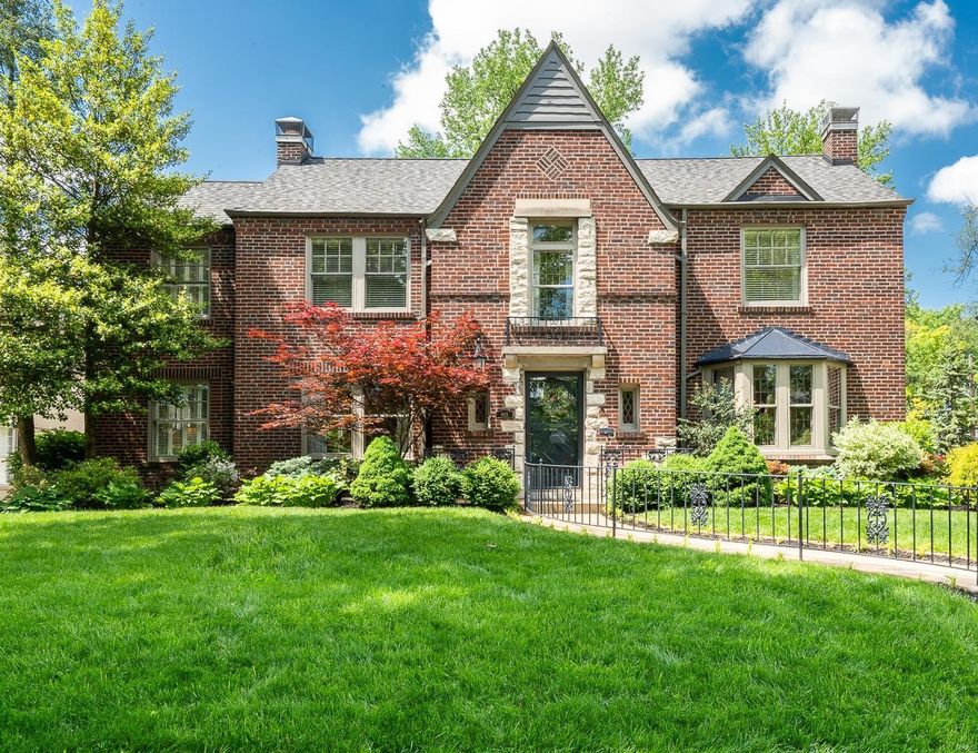 This exquisitely updated and enhanced Clayton home with a large addition in Davis Place is perfection!  Expansive well-appointed kitchen with center island and premier appliances including Sub-Zero and Wolf showcase the owner’s attention to detail throughout the home.    The kitchen opens easily to the large family room addition with French doors to the back yard featuring a stone patio.  The circular floor plan accommodates parties where everyone is comfortable to enjoy.  The architectural detail through-out will not disappoint!    Expansive master-suite with walk-in closet, air-tub, separate shower and double vanity.  3 additional large bedrooms, hall bath and laundry room complete the 2nd floor.  The finished lower level offers over 1400 additional sq ft of living space with full bath.  Too many updates to list.  The finishes are of extraordinary taste and the updates don’t stop at the surface.  2 car attached garage of over 400 sqft.  One of Clayton’s finest offers!