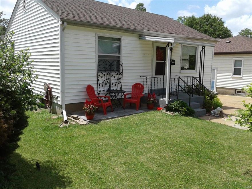 3 BEDROOM w LARGE 2 CAR GARAGE IN 63109 ZIP FOR UNDER $135K!!! CLEAN AND READY TO MOVE IN AND ENJOY! Great Curb Appeal, Both Front & Back Nicely Landscaped. Convenient Location, Quiet Low Traffic Street! Updated Kitchen w Attractive Tile Back Splash & Completely Updated Bathroom w Custom Cabinetry. Many Other Newer Updates;  New Carpet in Bedroom, Newer Vinyl Siding, Enclosed Soffit & Updated Windows, Along w Newer Roof, Updated Plumbing & Updated Electric! The Home Comes w Over-Sized Detached 2 CAR GARAGE & it's Own Electric Sub Panel w New Garage Opener & New Side Entry Door! Quality Playground Set Can Stay w Home for Kids to Enjoy! Nice Spacious Level Yard Provides Plenty of Room to Enjoy for those Family BBQ's. Large Clean Basement w Potential to Finish, along w the Already Abundant Amount of Storage Area. Great Neighborhood, Centrally Located close to Maplewood, Webster, South County & Downtown. This Home is Much Bigger than it Looks From the Front! Comes w Home Protection Plan!