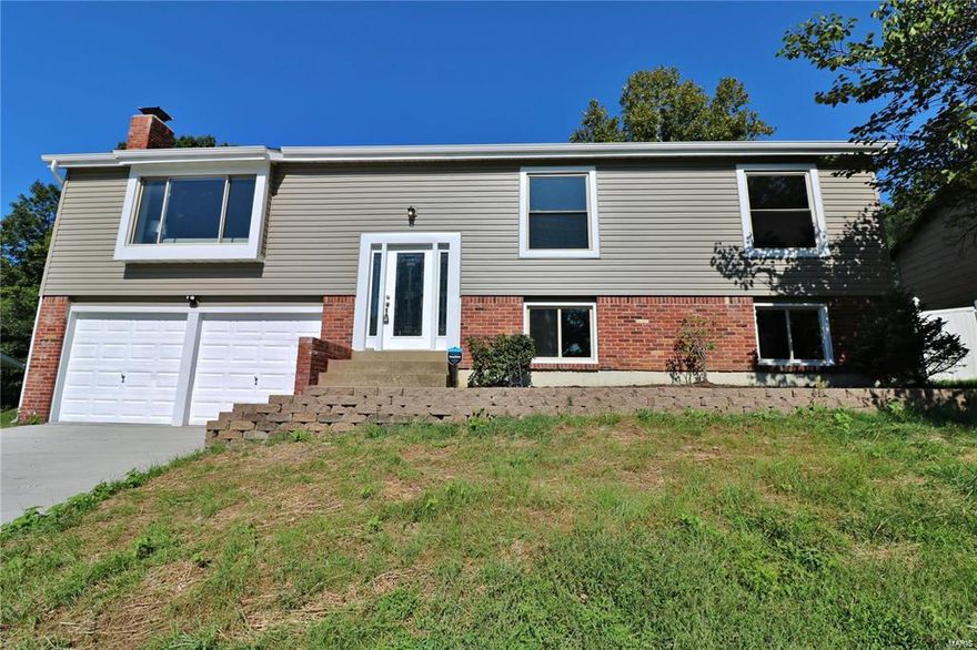 Spacious 4 bedroom, 3 full baths split foyer style home for rent located in the Manchester area  Main level has a fireplace,  hardwood flooring throughout, separate dining & spacious kitchen with fridge, microwave, eat-in area, and plenty of cabinet space.   The master suite includes a walk-in closet, full bath & atrium door access to the backyard. The lower level offers a family/rec room, bedroom 4, a full bath, and plenty of room for storage. Enjoy a great size backyard perfect for social gatherings.   Oversize garage allows for additional storage or workshop area. Very desirable location and Parkway schools. $40 application fee per adult. No Smoking. No pets. Will be professionally managed by Provident Property Management.