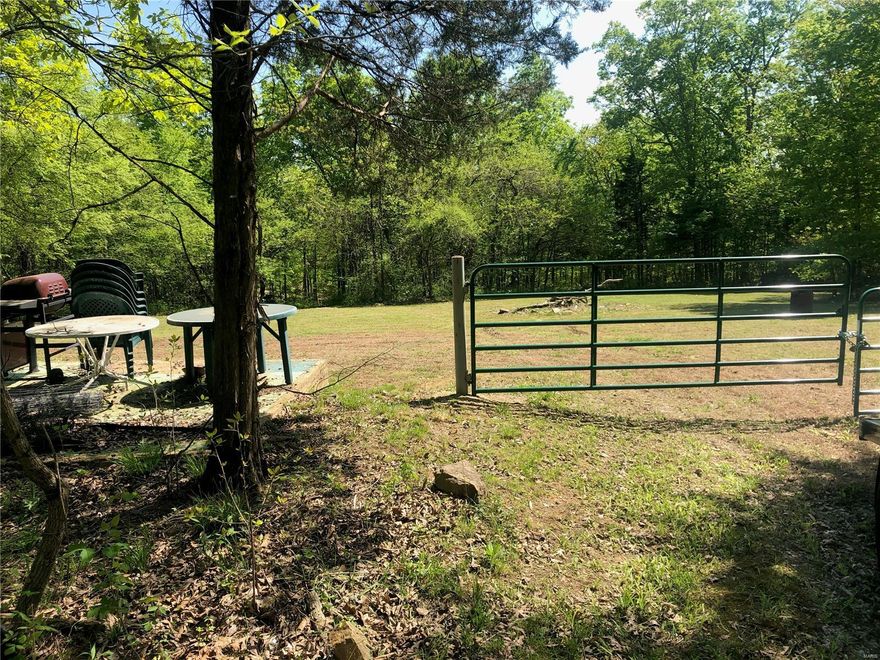 121+/- acres. Well and electric already on the property. Camping area is a park like setting. Beautiful views. Perfect for recreation or new home. Get away for the weekend; hunting, camping, trail rides, within driving distance to area attractions like the Black River, Elephant Rocks State Park, Johnson's Shut-Ins, and Shepherd Mountain Bike Park.