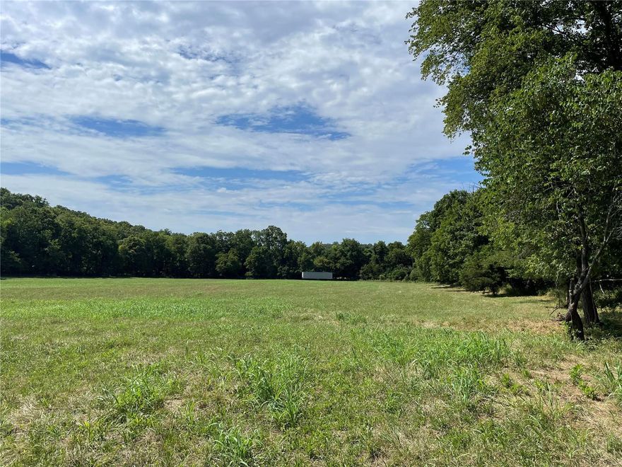 STUNNING 37 +- ACRES! Just a Short distance from I-55, this location provides amazing privacy and wonderful convenience. As you drive down the long, freshly graveled driveway, you will soon see the beautiful rock bluffs and outcroppings which give way to a breathtaking 9 acre field. Perfect for your livestock or crops. Beyond the field is a wide creek bed that separates the field from the historic cabins and barn.There is an old well, a concrete root cellar, several historic log structures/cabins, a pond and a large old barn (do not enter). The best feature is that electric is run all the way to this point and there is a meter, so developing your homesite will be much more affordable! There are two single wide mobile homes near the entrance to the property that are included and currently occupied by tenants. They share a well and a septic. Do not disturb tenants under any circumstances. The mobile homes are included but no titles available. You must have an agent accompany your visit.