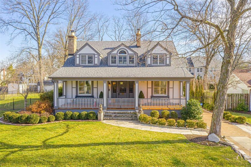 *Comp purposes only* This home is a feast for the senses! Historic charm abounds, yet with all the modern conveniences for today's lifestyle. The living and hearth room flank the 28' entry hall, great for hosting large gatherings or as a cozy quiet spot to escape with a good book. Formal dining room with box beam ceiling and space for a table of 10. Renovated kitchen with top-of-the-line Crystal Cabinetry, white sueded Quartzite counters, Sub-Zero refrigerator, Wolf range, Bosch dishwasher, and Scotsman Sonic icemaker. The family room stretches across the rear of the home, combining casual dining, living, and play space. There is a main level bedroom and a main level full bath as well. Upstairs you will find four bedrooms centered around an airy stair hall, with two spacious alcoves for flexible living space. Above the garage is a separate office perfect for those working from home. Large fenced yard with an electronic driveway gate makes this a rare find!
