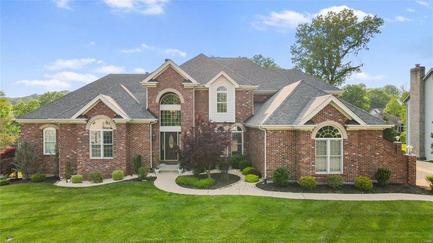 Absolutely spectacular, custom 1.5 story situated on a quiet cul-de-sac with a beautiful inground pool and extensive landscaping, deck, covered patio, and 4-car garage. As you enter the 2-story foyer you will find a generously sized dining room, and a large study with built-ins. The 2 story great room features a stone fireplace, walk-behind wet bar, and custom millwork. The updated gourmet kitchen boasts custom cabinetry, granite countertops, a custom center island, breakfast bar, tile floors and opens to the breakfast and hearth room with a fireplace and bay window. The spacious ML master suite, with built-ins and 2 walk-in closets, adjoins an updated luxury bath with a large walk-in shower with dual heads and a whirlpool tub. 3 additional bedrooms, a full bath, and Jack & Jill bath, can be found on the UL. The finished walk-out LL features a theater area, game room, a walk -behind wet bar, hobby/exercise room, bedroom, and full bath. Numerous custom amenities throughout! Additional Rooms: Mud Room