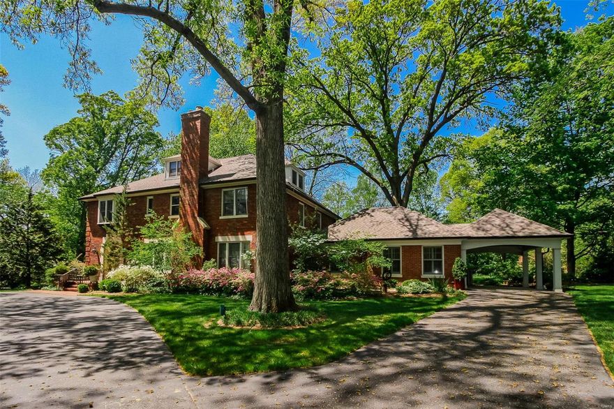 Stunning 3sty on 1.19 acres in prestigious Hampton Park. 7 Bd/7Bth (5F/2H) showplace w/nearly 7000 sqft. 1st Flr boasts Living Rm w/stone FP, 2 sets of windows & French doors; formal Dining Rm, Guest Ste w/private entrance, walk-in closet & laundry ~ all handicap accessible! Kitchen w/island, granite, Breakfast Rm, cozy Hearth /Sitting Rm w/wet bar; Powder Rm, large Family Rm w/FP. 1st Flr also finds Powder Rm & Utility/Mud Rm w/Butler’s pantry. Sprawling 2nd Flr w/wonderful Master Ste w/luxury Bth, His & Her vanities, Jacuzzi tub; Sitting Rm & beautiful Offc; 3 add’l Bds, 2 full Bths & 2nd Flr Laundry. 3rd Flr w/2 more large Bds & full Bth! Highlights: zoned HVAC, circular drive, sprinklers, alarm & O/S 2-car garage. Unfinished LL w/plenty of storage. Relax outside on brick patio, or deck w/pillars & admire enormous level yard. Perfect home for entertaining! Great location – near downtown Clayton’s restaurants, shops & galleries, WashU, Forest Park & hospitals.