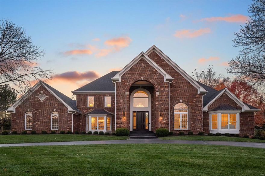 Resting on an acre in the heart of Town & Country, this home has evolved into superb modern living with its sophisticated whole house remodel. Soaring ceilings, sleek architectural design, and expansive windows blend dramatic and intimate spaces, perfect for showcasing art and for creating memorable moments.  The home was modified to an open space plan and high quality materials were meticulously selected to create a classic and timeless aesthetic.  The main floor features an inspiring two-story great room, living and dining rooms, kitchen, breakfast room, primary en suite bedroom, laundry and rear-entry garage. Upstairs is a library, 2 bedrooms and 2 bathrooms all tastefully updated.  The lower level's handsome design provides an entertainment center that you'll never want to leave, with a wet bar media room, game room, exercise room, bedroom, office, and a full bathroom.  Outside is the cool-deck patio and in-ground swimming pool...a rare find for the discerning buyer!