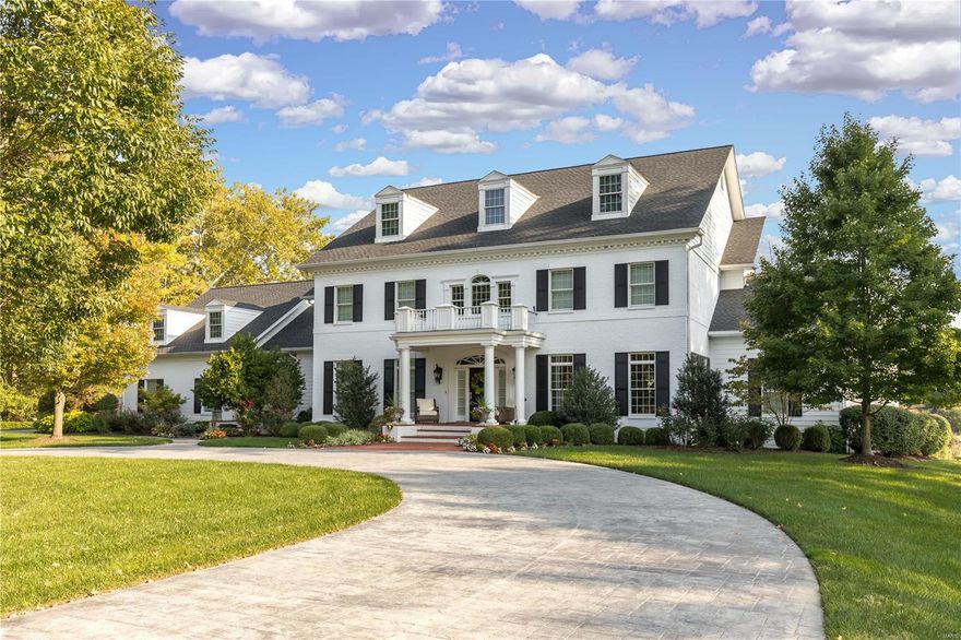 Exquisite Estate nestled on two acres of privacy with luxury features throughout. The gourmet kitchen boasts custom cabinetry, 2 islands, granite counter tops, double dishwashers, butlers & walk in pantries that open to hearth & breakfast rooms. Main floor master suite boasts large picturesque windows w/ custom walk in closets & built in coffee/breakfast bar.  Luxury master bathroom features his/hers custom vanities, marble counter tops, separate soaking tub & large shower. Second floor offers a sound proof media room, stadium seating and black diamond screen as well as 4 bedroom suites.  Step down to the walk-out lower level w/ game room, mirrored fitness center, steam shower & exceptional bar. Incredible craftsmanship throughout the entire house. Fabulous in ground pool w/built in slide, fountains, gorgeous tiered stone walls, patio area, outdoor fireplace, built in grill, drawers, fridge, ice maker & hot tub. Equipped w/ a whole house generator, 4 fireplaces & 4 car heated garage.