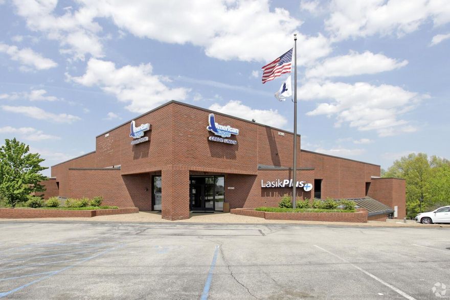 28,836 rentable square foot multi-tenant retail office building in the Creve Coeur submarket. The property is currently leased to two strong credit tenants, American Eagle Credit Union (13,937 SF) and LasikPlus (3,914 SF). This unique building offers a street level retail bank branch, a Lasik vision surgery center and traditional office space on the other two levels. This opportunity is great for an owner user to occupy or an investor to release a significant amount of space in a very desirable infill market. Location: High Traffic